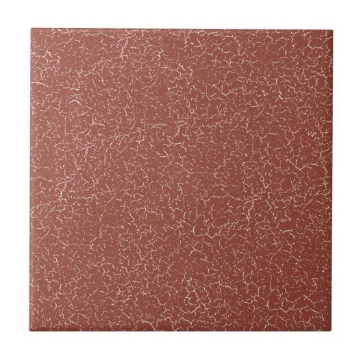 Terracotta Crackle Glaze Solid Color Fliese (Vorderseite)