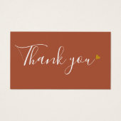 Terracotta dankt Ihnen für die Ermäßigungskarte (Vorderseite)