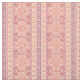 Terracotta Decorative Boho Tile Pattern Stoff (Muster)
