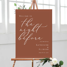 Terracotta Der Abend vor der Probe willkommen