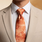 Terracotta Desert Boho Krawatte