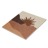 Terracotta Desert Sun Sand Fliese (Seite)