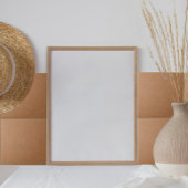 Terracotta Diamond Pattern Modernes Minimalistisch Fliese