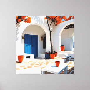 Terracotta Dreams in Griechenland Leinwanddruck