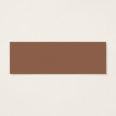 Terracotta Dusty Orange Rodelbahn mit Aussicht (Rückseite)