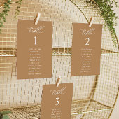 Terracotta Elegante Seekarten Einladung