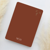 Terracotta Elegante Weinkultur und Erde Einladung