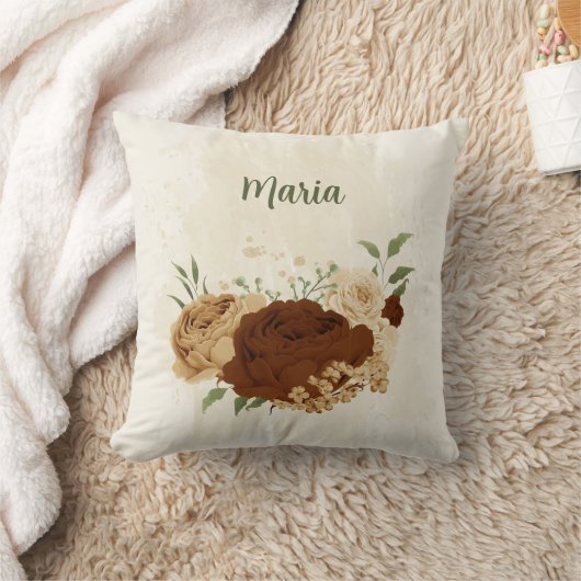 Terracotta-Erdkugel Kissen (Decke)