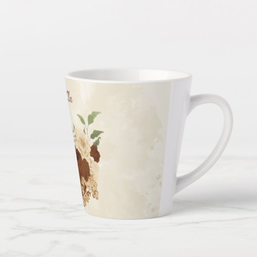 Terracotta-Erdkugel Milchtasse (Rechts)