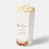 Terracotta Fall Floral Wedding Danke Popcorn Geschenkschachtel (Geplatzt)