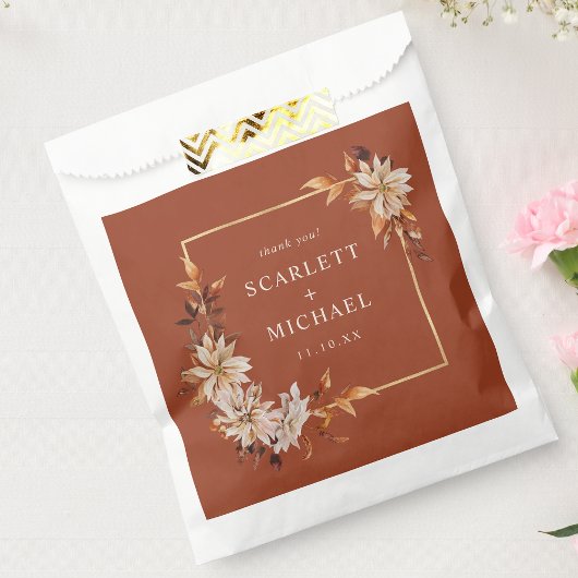 Terracotta Fall Geschenktütchen
