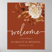 Terracotta Fall Welcome Poster (Vorne)