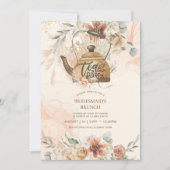 Terracotta Floral Pampas Grass BRIDESMAID'S BRUNCH (Vorderseite)