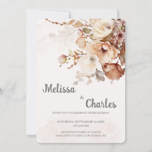 Terracotta Florenz Einladung