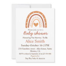 Terracotta Gender Neutrale Boho Regenbogenbabydusc