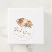 Terracotta getrocknete Palmen Brautparty Gefälligk Geschenkanhänger (Beispiel)