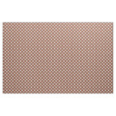Terracotta Gingham Gemustert Stoff (Yard (91,4 cm))