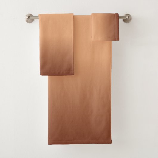 Terracotta Gradient Badhandtuch Set (Insitu)