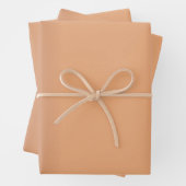 Terracotta Gradient Geschenkpapier Set (Beispiel)