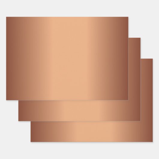 Terracotta Gradient Geschenkpapier Set (Set)