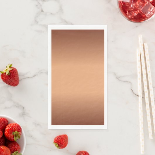 Terracotta Gradient Serviette (Beispiel)