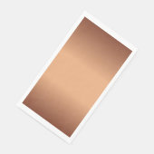 Terracotta Gradient Serviette (Ecke)