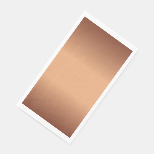 Terracotta Gradient Serviette (Ecke)
