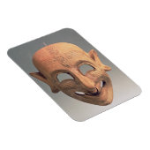 Terracotta grinsmaske aus San Sperate, 6.-5. Magnet (Rechte Seite)