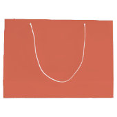 Terracotta Große Geschenktüte (Rückseite)