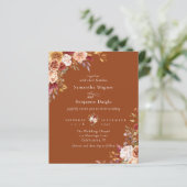 Terracotta Haushalt Herbst Herbst Blumenzehen (Stehend Vorderseite)