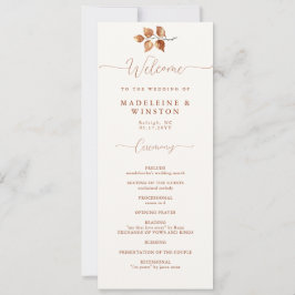 Terracotta Hochzeitsfeiern im Herbst