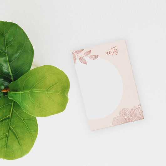 Terracotta Hues Post-it Klebezettel