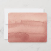 Terracotta Kahaki Sage & Cream Color Palette Card Einladung (Rückseite)