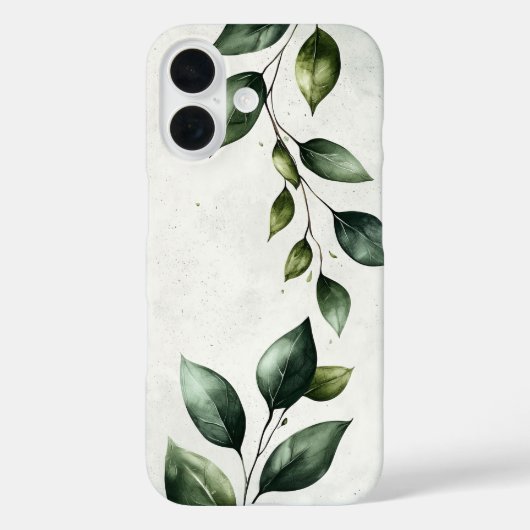 Terracotta Leavescape Case-Mate iPhone Hülle (Rückseite)