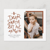 Terracotta Liebe Weihnachten Lass Ich erklären Wei (Vorderseite)