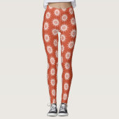 Terracotta Mandala Leggings (Vorderseite)