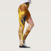 Terracotta marble textures leggings (Rechts)