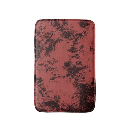 Terracotta-Marmorstruktur Badematte (Vorderseite Vertikal)