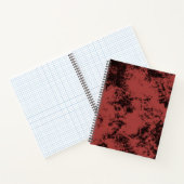 Terracotta-Marmorstruktur Notizblock (Innenseite)