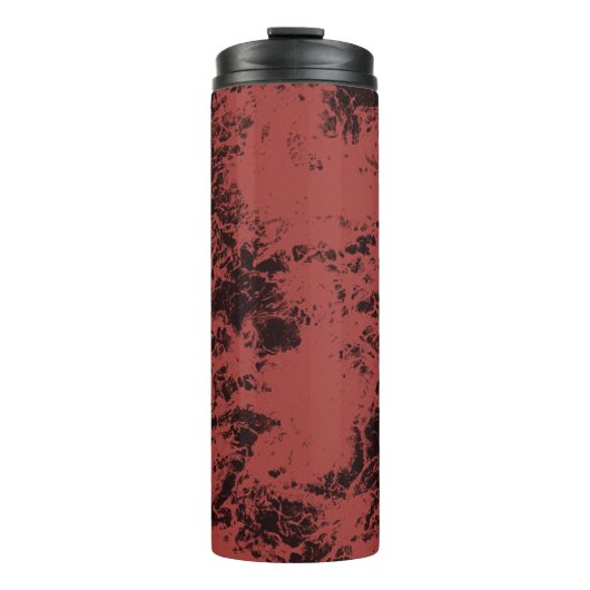 Terracotta-Marmorstruktur Thermosbecher (Vorderseite)