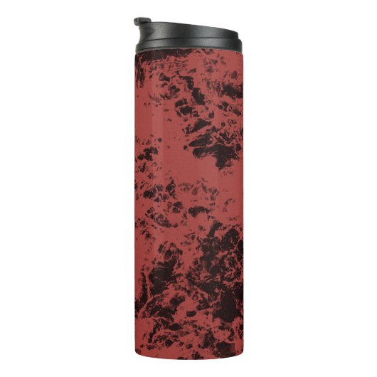 Terracotta-Marmorstruktur Thermosbecher (Nach rechts gedreht)