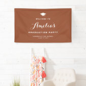 Terracotta Moderne Kalligraphie Abschluss Banner (Insitu)
