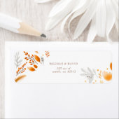 Terracotta Moderne Skripte Elegante Hochzeit im He (Insitu)