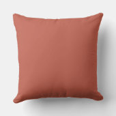 Terracotta Moon Mr. & Mrs. Foto Throw Pillow Kissen (Rückseite)