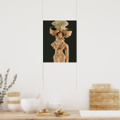 Terracotta Mother Goddess, Mohenjodaro, 2300-1750 Poster (Küche)