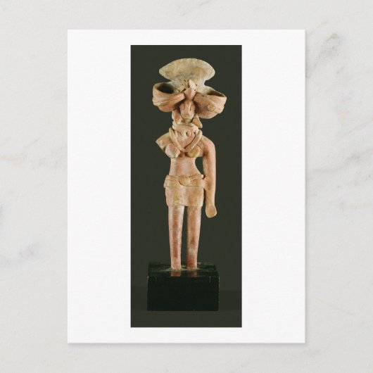 Terracotta Mother Goddess, Mohenjodaro, 2300-1750 Postkarte (Vorderseite)