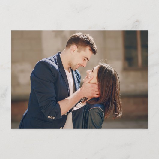 Terracotta Navy Greenery Burgundy Wedding Details Begleitkarte (Rückseite)