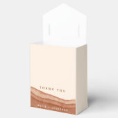 Terracotta Ombre Boho Geschenkschachtel (Geöffnet)