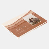 Terracotta Ombre | Gästebuch (Ecke)