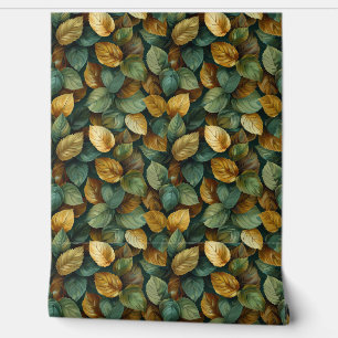 Terracotta orange-gelber Salbei Tapete